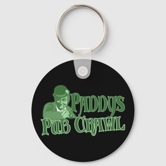 Paddys Pub Crawl Schlüsselanhänger (Vorderseite)