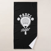 Padel Addict Tennis Ballsportart Badehandtuch (Badehandtuch)