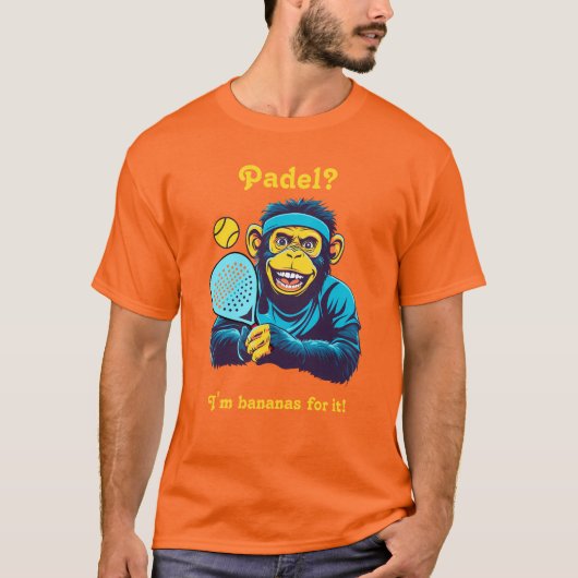 Padel Bananito the Padel Prodigy T-Shirt (Vorderseite)