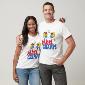 Padel Champs | Retro Cartoon Sports High 5 T-Shirt (Unisex)
