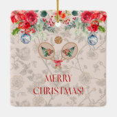 Padel Christmas Ornament – A Festive Padel Motif (Rückseite)