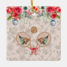 Padel Christmas Ornament – A Festive Padel Motif