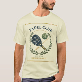Padel Club - Nur für Mitglieder ~ Geschenkidee für T-Shirt