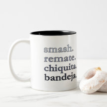 Padel Coffee Mug-Personalize Word Vibes Black-Grey