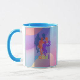 PADEL COFFEE MUG– VIBRANT STYLE for HIM BRIGHTS Tasse