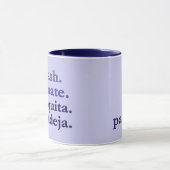 PADEL COFFEE MUG – WORD VIBES LILAC & PURPLES TASSE (Zentrum)