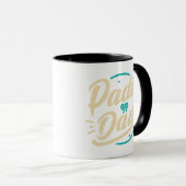 Padel Dad Platform Tennis Paddleball Padel Tasse (VorderseiteRechts)