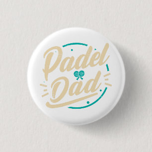 Padel Dad Plattform Tennis Paddleball Padel Button