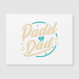 Padel Dad Plattform Tennis Paddleball Padel Magnetkarte