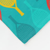 Padel-Erholung: aktiviert Fleecedecke (Ecke)