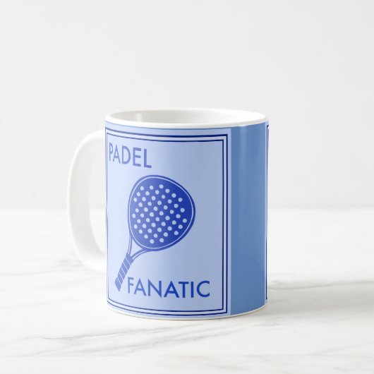PADEL FANATIC Tasse (Vorderseite Links)