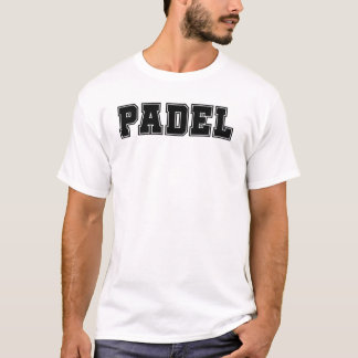Padel Fettschrift T-Shirt