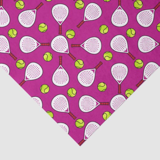 🎾 Padel Game Set Match Tissue Seidenpapier (Detail)