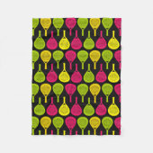 Padel Glow & Throw Fleecedecke (Vorderseite)