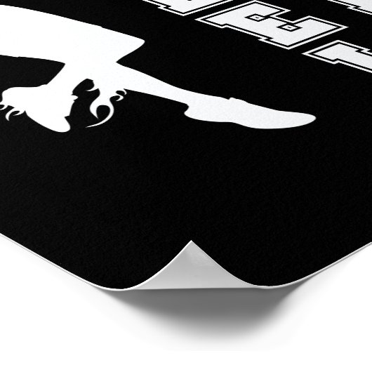 Padel Hard Tennis Sport und Ball Poster (Ecke)