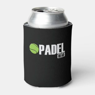 Padel Head Tennis Sport und Ball Dosenkühler