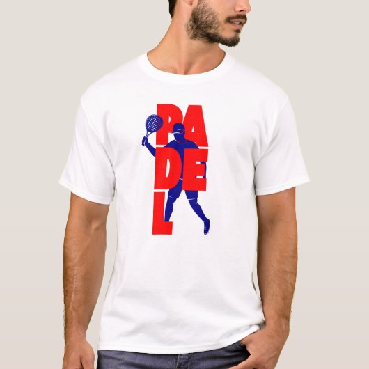 Padel-Hemd, Paddel-Tennis-Shirt T-Shirt (Vorderseite)