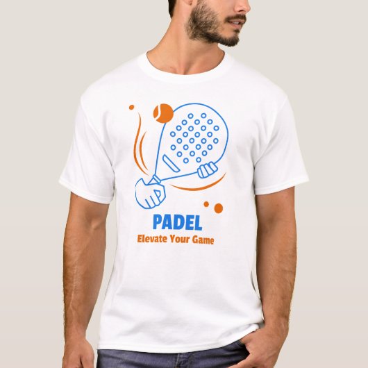 Padel: Ihr Spiel steigern T-Shirt (Vorderseite)