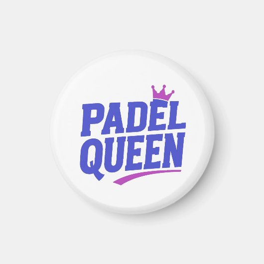 Padel-Königin Magnet (Vorne)