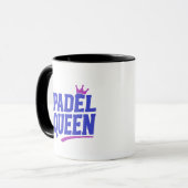 Padel-Königin Tasse (Vorderseite Links)