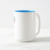 Padel Lover Zweifarbige Tasse (VorderseiteRechts)