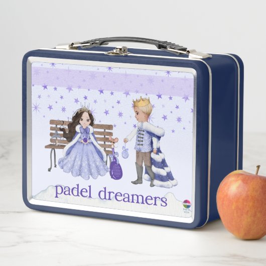 PADEL LUNCHBOX – ADORABLE PADEL PRINCESS & PRINCE  (Beispiel)