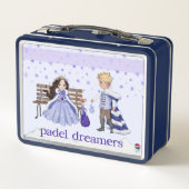PADEL LUNCHBOX – ADORABLE PADEL PRINCESS & PRINCE  (Rückseite)