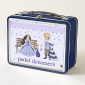 PADEL LUNCHBOX – ADORABLE PADEL PRINCESS & PRINCE  (Vorderseite)