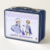 PADEL LUNCHBOX – LOVELY PADEL PRINCESS & PRINCE (Rückseite)