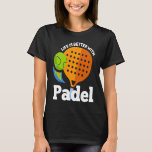 Padel mit Padel Sport Padel Player T-Shirt