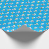 Padel-Muster Geschenkpapier (Ecke)