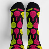 🎾 Padel Neon Kundgebung Runners Socken (Oben)