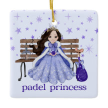 PADEL-ORNAMENT – ENTZÜCKENDE PADEL-PRINZESSIN IN B