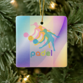 PADEL-ORNAMENT – VIBRANTER STIL für IHRE HELLEN Keramikornament