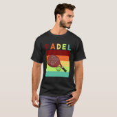 Padel Paddle Tennis Paddel Racquet Ball T-Shirt (Vorne ganz)