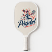 Padel Pickleball Paddle - Dynamic Sport Design (Rückseite)