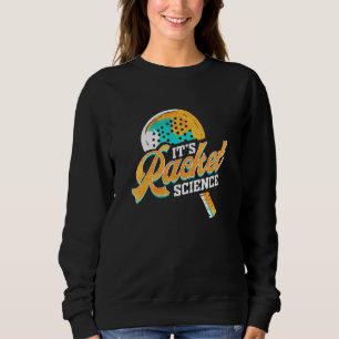 Padel Player Sport Coach für Fans Padel Tennis Rac Sweatshirt