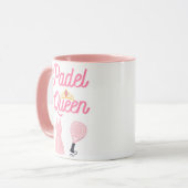 Padel Queen Tasse (Vorderseite Links)