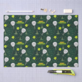 Padel Smashing Christmas Wrap Seidenpapier (Handwerk)