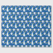 🎾 🎄 Padel Smashing Weihnachten Geschenkpapier (Flach)