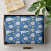 🎾 🎄 Padel Smashing Weihnachten Seidenpapier (Geschenk)