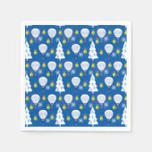 🎾 🎄 Padel Smashing Weihnachten Serviette (Vorderseite)