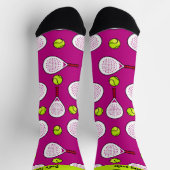 🎾 Padel Sock Es zu 'Em! Socken (Oben)