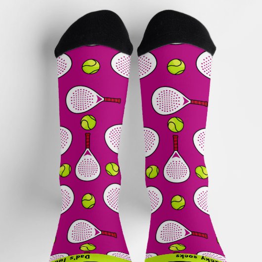 🎾 Padel Sock Es zu 'Em! Socken (Oben)