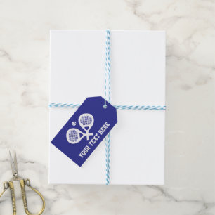 Padel-Sport-Geschenk-Tag Geschenkanhänger