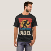 Padel Sport Vintage T-Shirt (Vorne ganz)