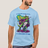 Padel T-Rex 🐵  Backhand T-Shirt (Vorderseite)