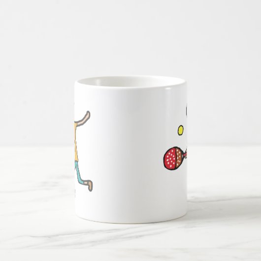 Padel Tennis Kaffeetasse (Mittel)