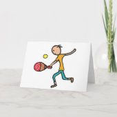 Padel Tennis Karte (Vorderseite)