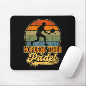 Padel Tennis Padel Players Cool Men Women Padel Gr Mousepad (Mit Mouse)
